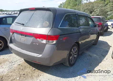 2015 Honda Odyssey Touring/Touring Elite z USA, uszkodzony, nr VIN 5FNRL5H91FB073046